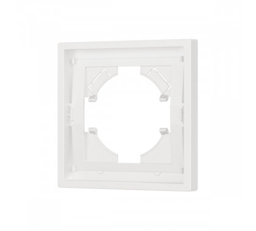 Рамка пластиковая на 1 пост Arlight FRM-TENDO-SFPL-1-WH 054645