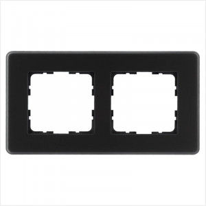 Рамка 2-постовая Jasmart G-Glass G1002GB-RM