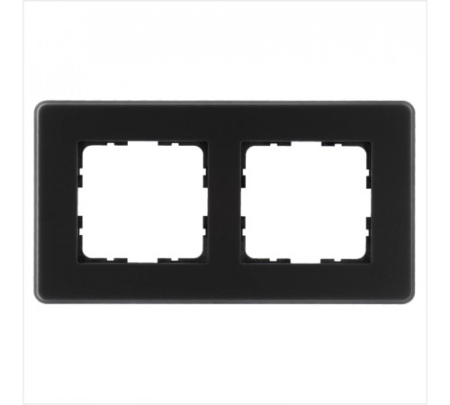 Рамка 2-постовая Jasmart G-Glass G1002GB-RM Рамка 2-постовая Jasmart G-Glass G1002GB-RM