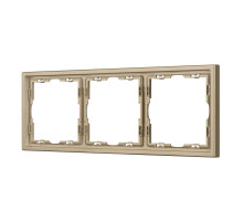 Рамка пластиковая Arlight FRM-NOBE-SFPL-3-GD 054221