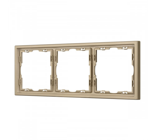 Рамка пластиковая Arlight FRM-NOBE-SFPL-3-GD 054221