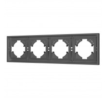 Рамка пластиковая на 4 поста Arlight FRM-TENDO-SFPL-4-GR 054655