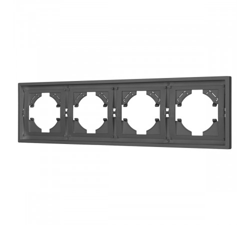 Рамка пластиковая на 4 поста Arlight FRM-TENDO-SFPL-4-GR 054655