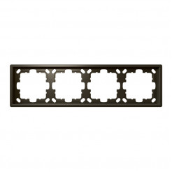 Рамка серия FD 4-постовая Jasmart FD1004BR