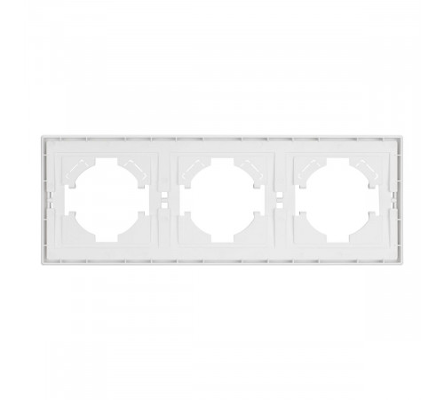 Рамка пластиковая на 3 поста Arlight FRM-TENDO-PL-3-GD 053846