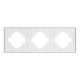 Рамка пластиковая на 3 поста Arlight FRM-TENDO-PL-3-GD 053846