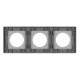 Рамка стеклянная на 3 поста Arlight FRM-GLARE-GC-3-GR 043840