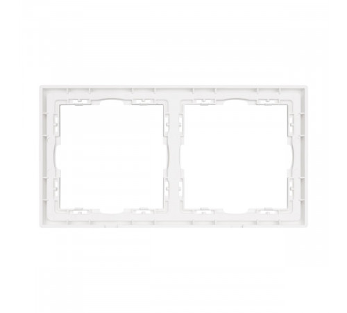 Рамка пластиковая Arlight FRM-NOBE-SFPL-2-WH 054215