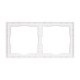 Рамка пластиковая Arlight FRM-NOBE-SFPL-2-WH 054215