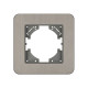 Рамка алюминиевая на 1 пост Arlight FRM-AKIRY-AL-1-SR 049680