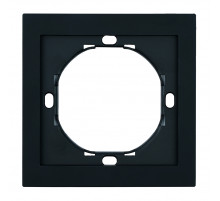 Рамка 1-местная Stekker Мия PFR00-3001-05 черный бархат 50461
