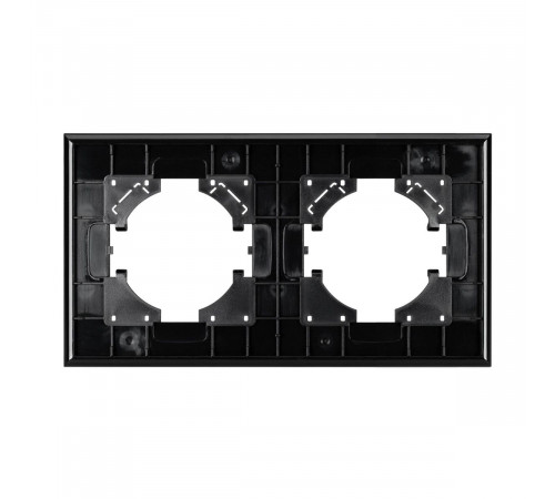 Рамка на 2 поста из натурального дерева Arlight FRM-XSILO-WD-2-NL 050871 Рамка на 2 поста из натурального дерева Arlight FRM-XSILO-WD-2-NL 050871