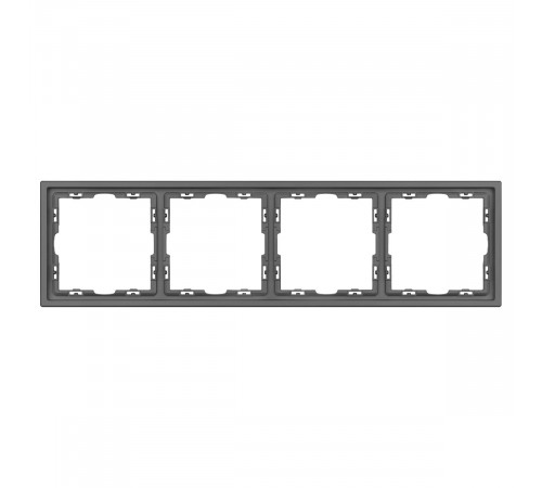 Рамка пластиковая Arlight FRM-NOBE-SFPL-4-GR 054226