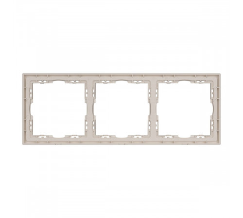 Рамка пластиковая Arlight FRM-NOBE-SFPL-3-CA 059458