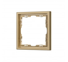 Рамка пластиковая Arlight FRM-NOBE-SFPL-1-GD 054213