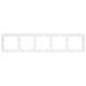Рамка пластиковая Arlight FRM-NOBE-SFPL-5-IS 059463