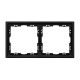 Рамка пластиковая Arlight FRM-NOBE-SFPL-2-BK 054216
