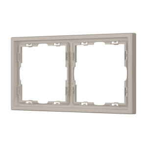 Рамка пластиковая Arlight FRM-NOBE-SFPL-2-CA 059456