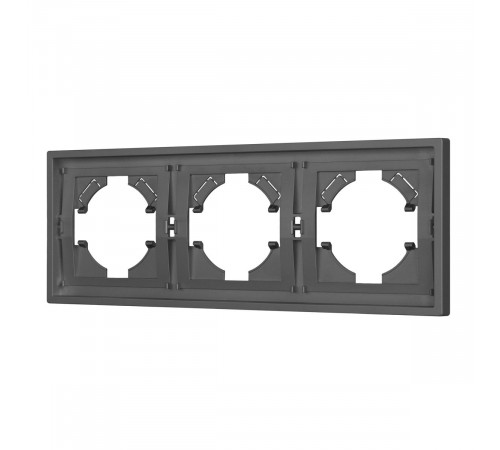 Рамка пластиковая на 3 поста Arlight FRM-TENDO-SFPL-3-GR 054652