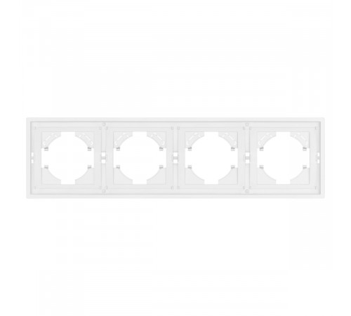 Рамка пластиковая на 4 поста Arlight FRM-TENDO-PL-4-WH 053847