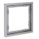 Рамка пластиковая Voltum S70 на 1 пост, (серый) VLS100116