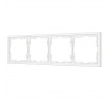 Рамка пластиковая Arlight FRM-NOBE-SFPL-4-WH 054223