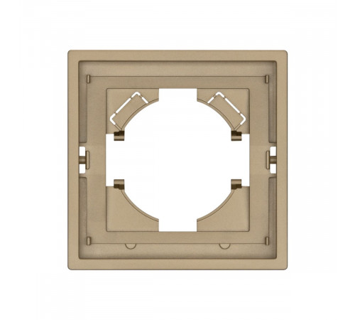 Рамка пластиковая на 1 пост Arlight FRM-TENDO-SFPL-1-GD 054643
