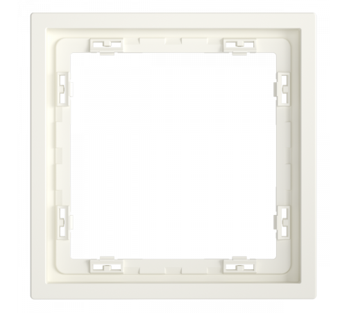 Рамка пластиковая Voltum S70 на 1 пост, (хлопок) VLS100113