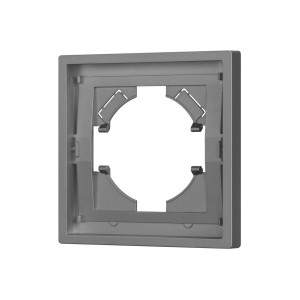 Рамка пластиковая на 1 пост Arlight FRM-TENDO-PL-1-GR 053837
