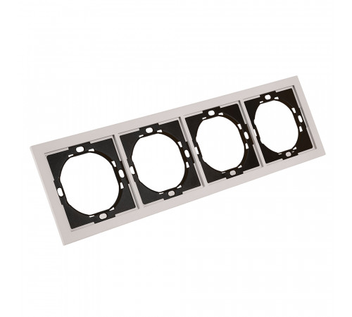 Рамка 4-местная Stekker Мия PFR00-3004-08 пудровый жемчуг 50489