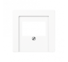 Накладка розетки TAE, моно-/стерео аудио розетки Jung A569PLTWW