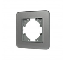 Рамка стеклянная на 1 пост Arlight FRM-OMALI-SFGS-1-GR 049677