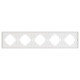 Рамка пластиковая на 5 постов Arlight FRM-TENDO-SFPL-5-GD 054658