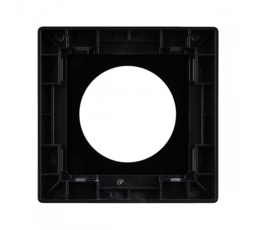 Рамка 1-местная алюминиевая Arlight FRM-PRESTO-ALR-1-BK 043876