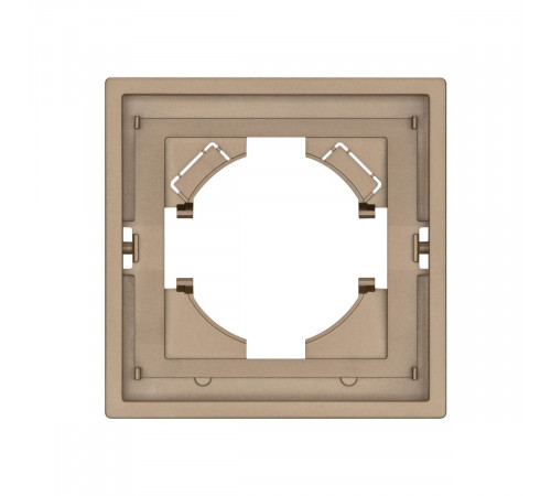 Рамка пластиковая на 1 пост Arlight FRM-TENDO-PL-1-GD 053838