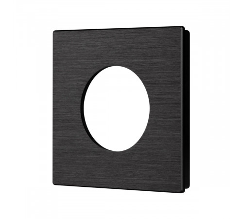 Рамка 1-местная алюминиевая Arlight FRM-PRESTO-ALR-1-BK 043876