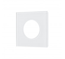 Рамка стеклянная на 1 пост Arlight FRM-GLARE-GC-1-WH 043832
