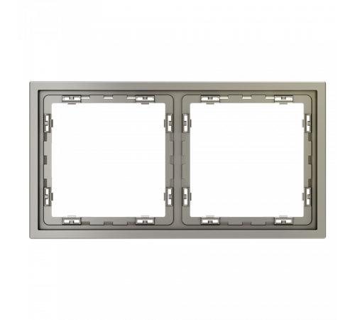 Рамка на 2 поста Voltum S70 VLS100204 Рамка на 2 поста Voltum S70 VLS100204