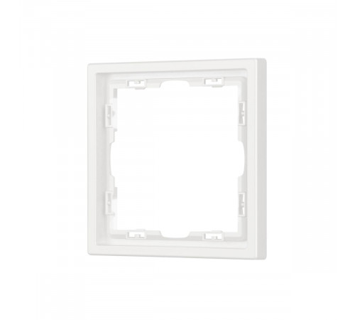 Рамка пластиковая Arlight FRM-NOBE-SFPL-1-WH 054211
