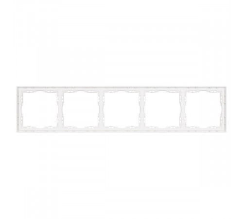 Рамка пластиковая Arlight FRM-NOBE-SFPL-5-WH 054227
