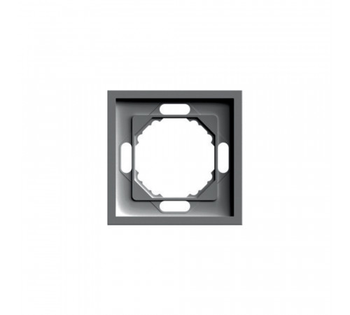 Рамка 1-местная Stekker Эмили PFR00-5001-09 антрацит soft touch 49936 Рамка 1-местная Stekker Эмили PFR00-5001-09 антрацит soft touch 49936