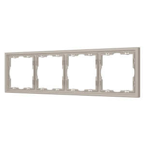 Рамка пластиковая Arlight FRM-NOBE-SFPL-4-CA 059460