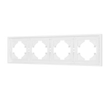 Рамка пластиковая на 4 поста Arlight FRM-TENDO-PL-4-WH 053847