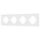 Рамка пластиковая на 4 поста Arlight FRM-TENDO-PL-4-WH 053847