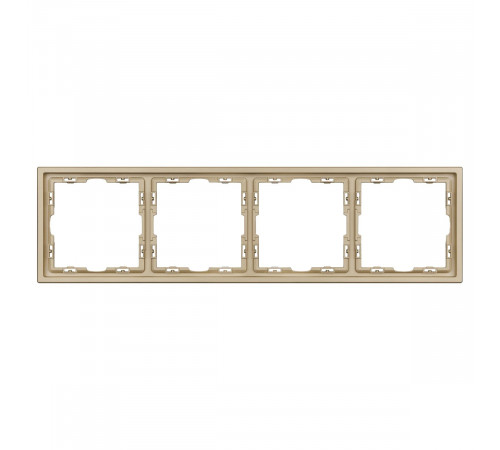 Рамка пластиковая Arlight FRM-NOBE-SFPL-4-GD 054225