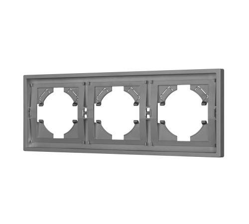 Рамка пластиковая на 3 поста Arlight FRM-TENDO-PL-3-GR 053845