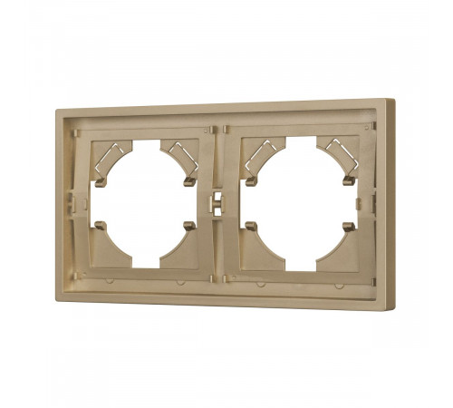 Рамка пластиковая на 2 поста Arlight FRM-TENDO-SFPL-2-GD 054647