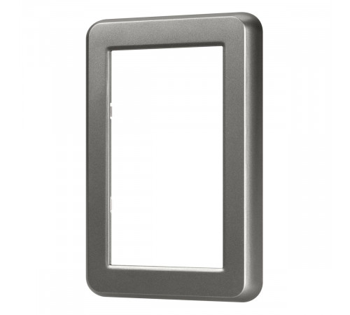 Рамка пластиковая на 2 поста Arlight FRM-VERSA-PL-D-GR 043773 Рамка пластиковая на 2 поста Arlight FRM-VERSA-PL-D-GR 043773