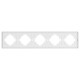 Рамка пластиковая на 5 постов Arlight FRM-TENDO-PL-5-GD 053854