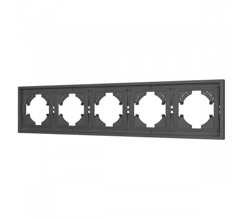Рамка пластиковая на 5 постов Arlight FRM-TENDO-SFPL-5-GR 054659